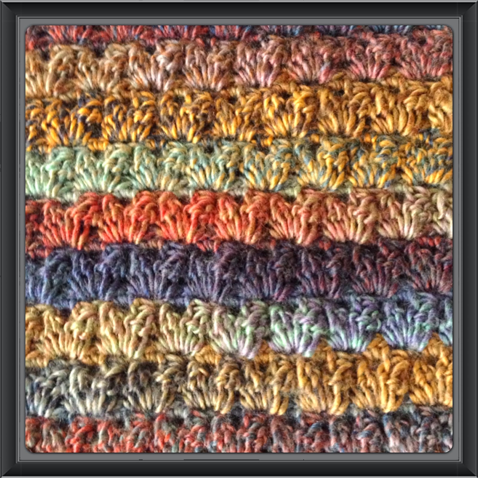 Annoo's Crochet World: Fall Barcelona Scarf Free Pattern