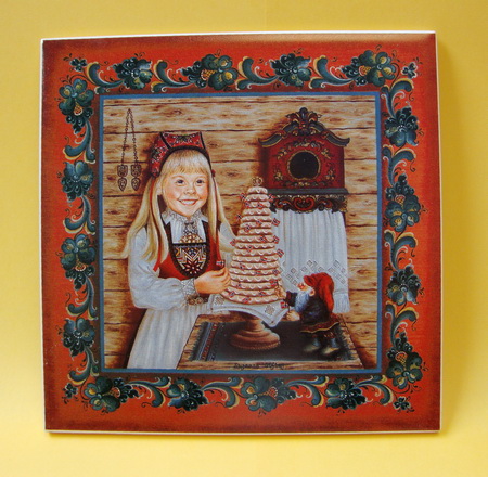 New Norway Suzanne Toftey Weaving Lesson Tile