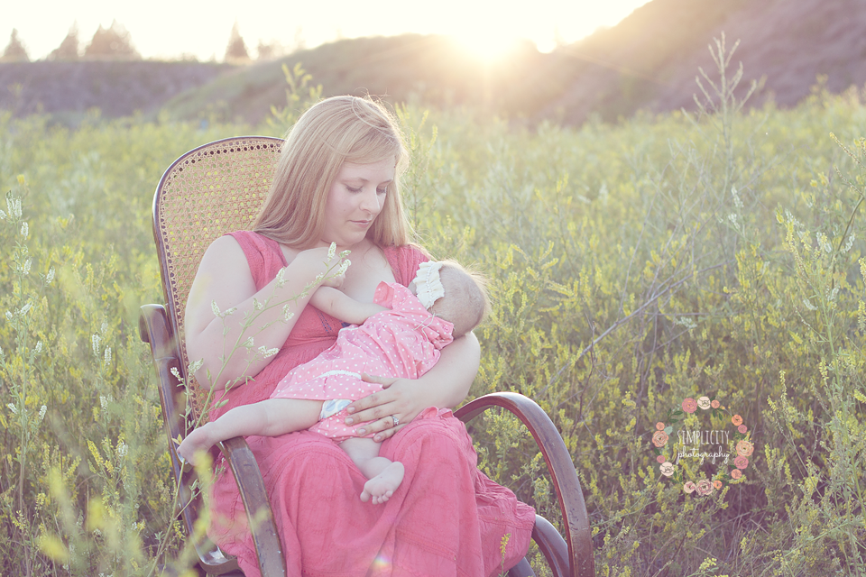Pretty Pink Peonies Adoptive Breastfeeding