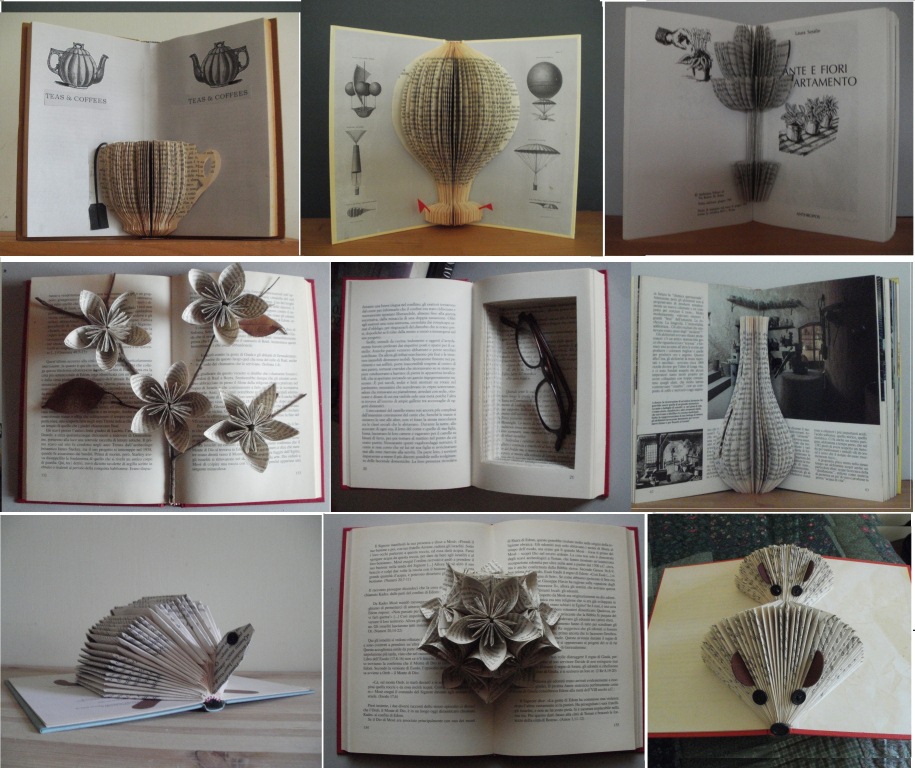 clara maffei Some ways to recycle old books