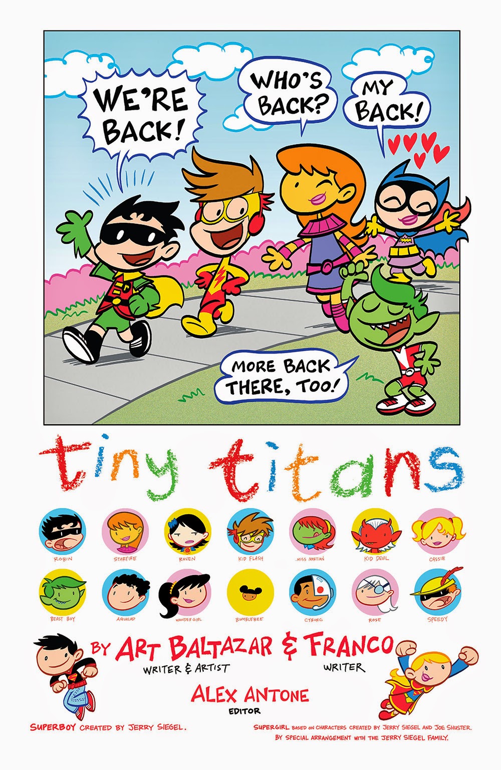 Tiny Titans Return To The Treehouse 001 2014 | Read Tiny Titans Return To  The Treehouse 001 2014 comic online in high quality. Read Full Comic online  for free - Read comics