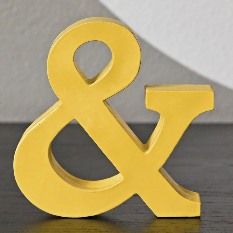 Craftastical! Tutorial Ampersand for a Shelf