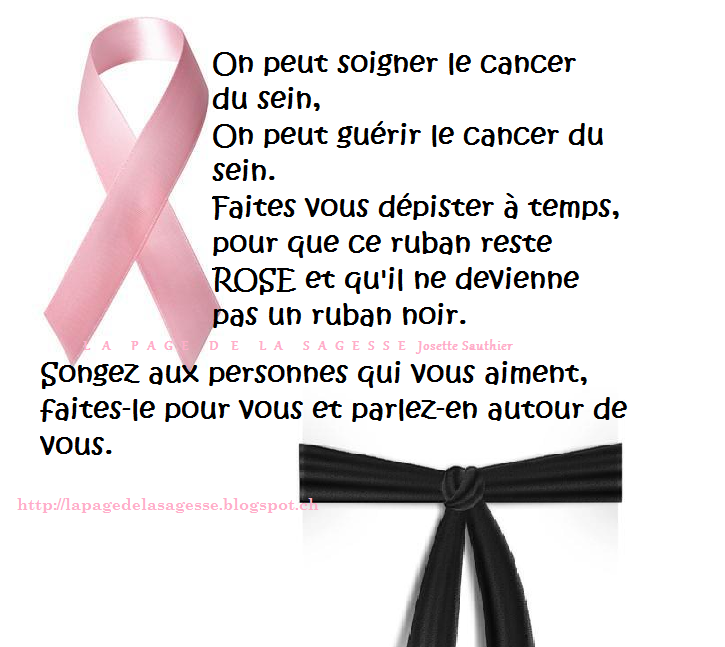 LES PANNEAUX ROSES de JOSETTE SAUTHIER Panneaux pour le cancer et pour la maladie