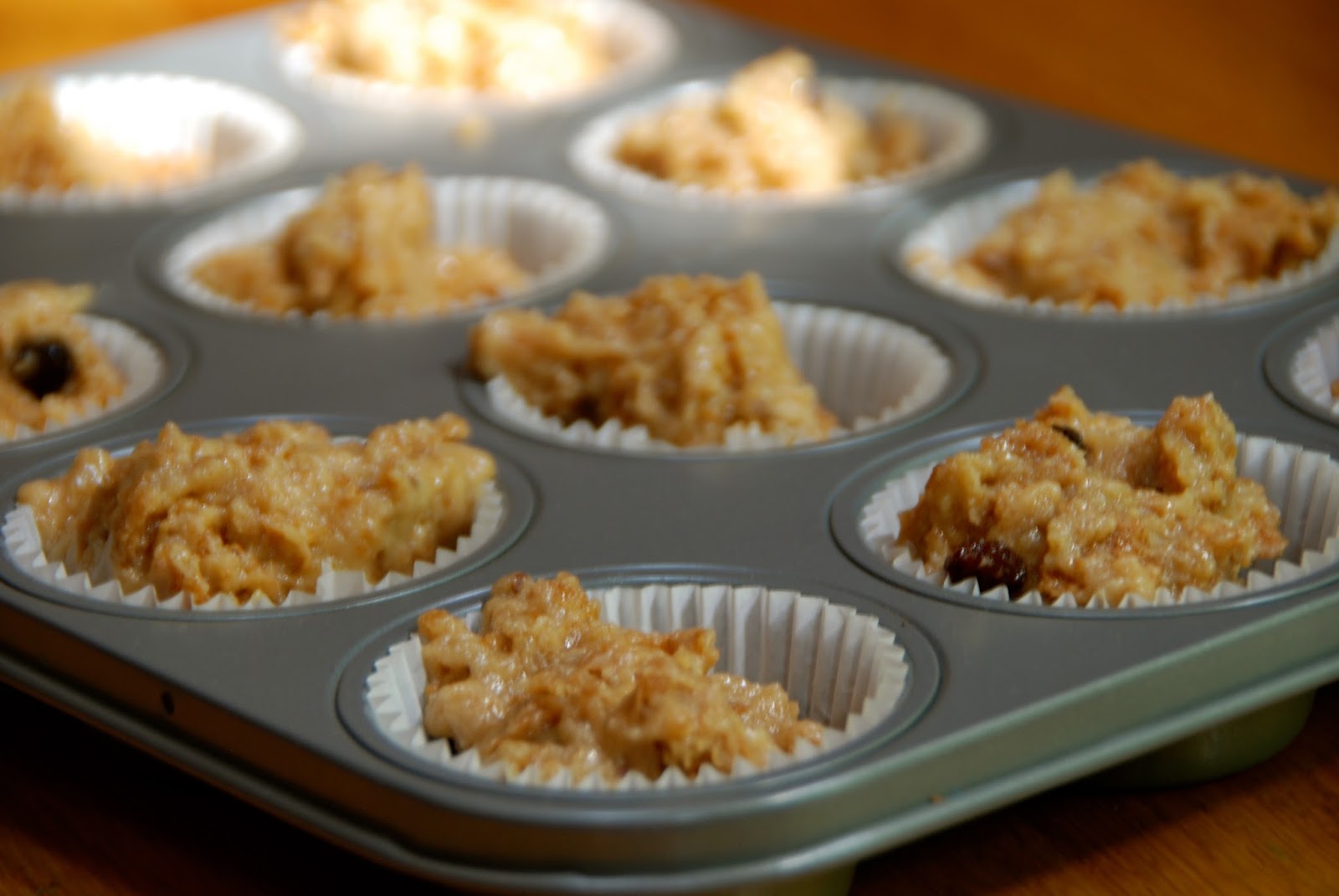 A BIG Batch of Buttermilk Raisin Bran Muffins