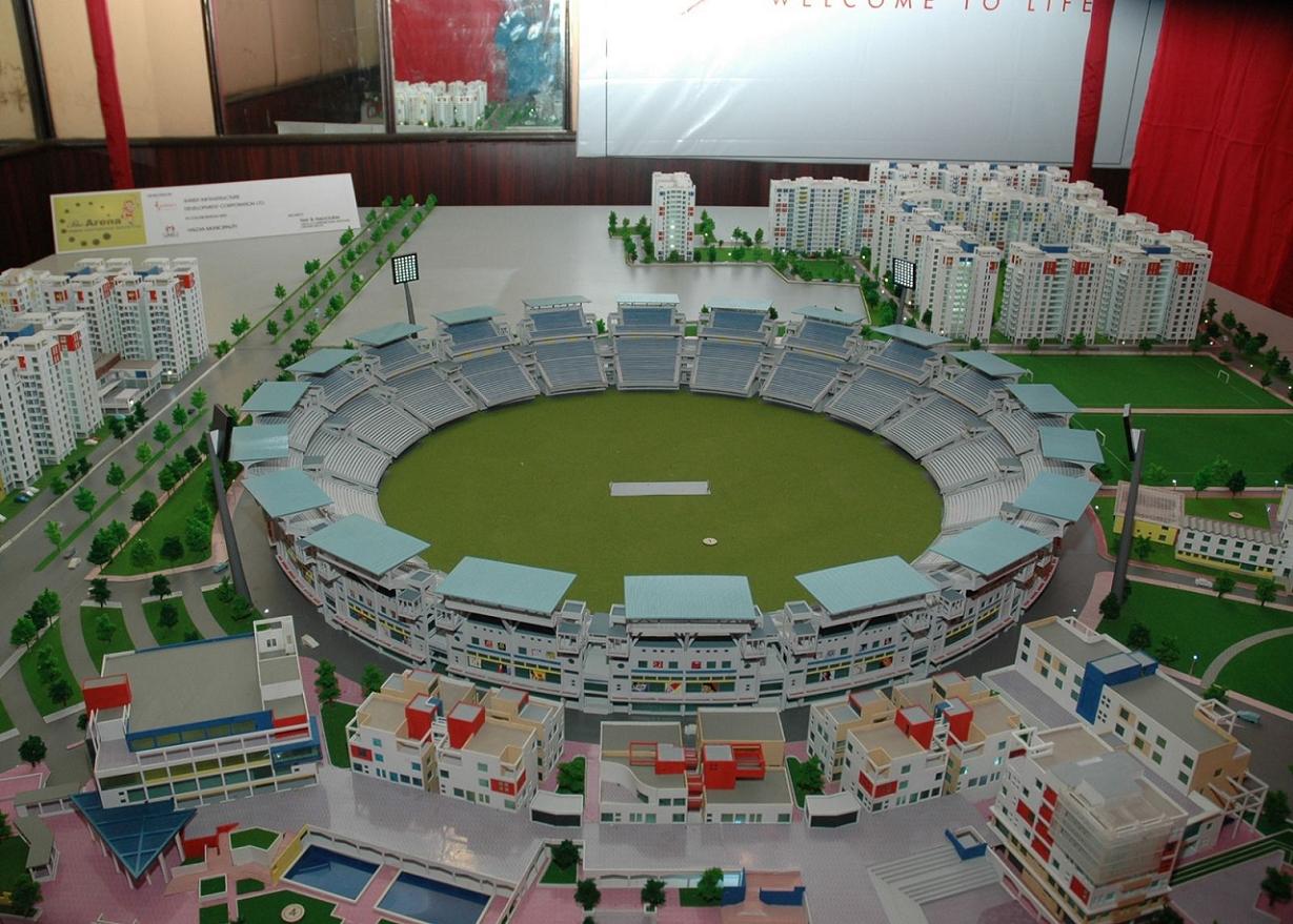 Subrata Roy Sahara Stadium miniature version1 - Sahara Pune Stadium