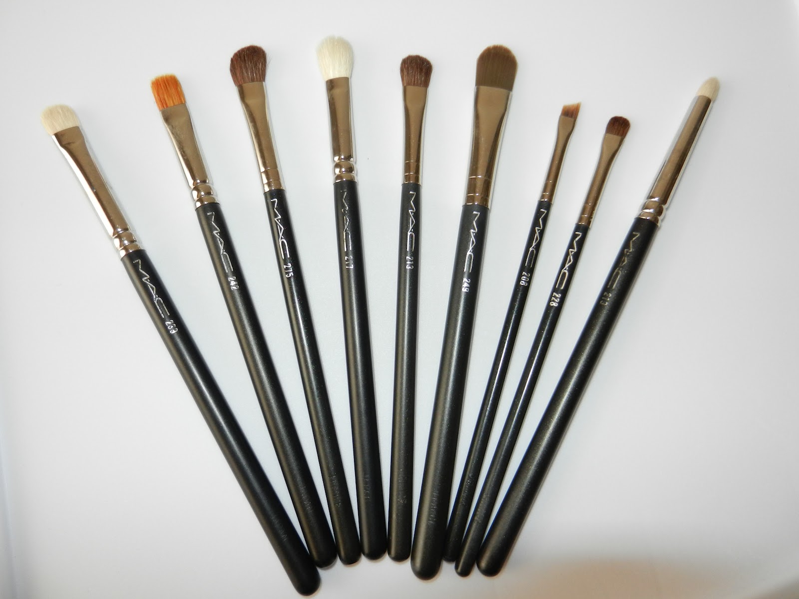 Ruth Anne Sawyer MAC Eye Brushes