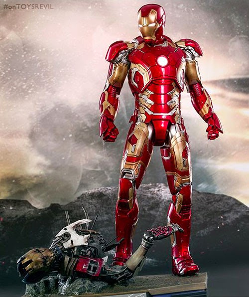 Toy-Box 1/6 LED Tron Legacy Iron Man Platform 12'' Figure Doll Site Accessory 