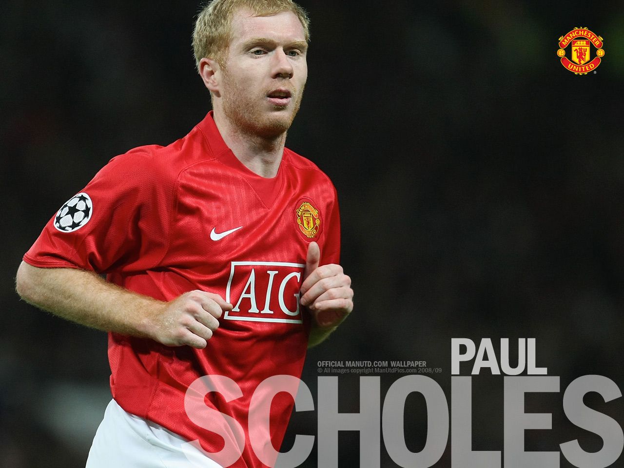 wallpaper free picture: Paul Scholes Wallpaper 2011
