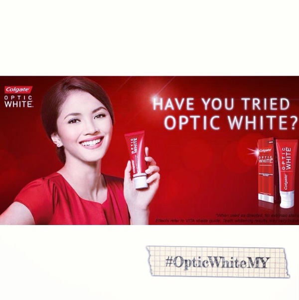 Malaysia Free Sample Giveaway Colgate Optic White Luxury Designer Bag