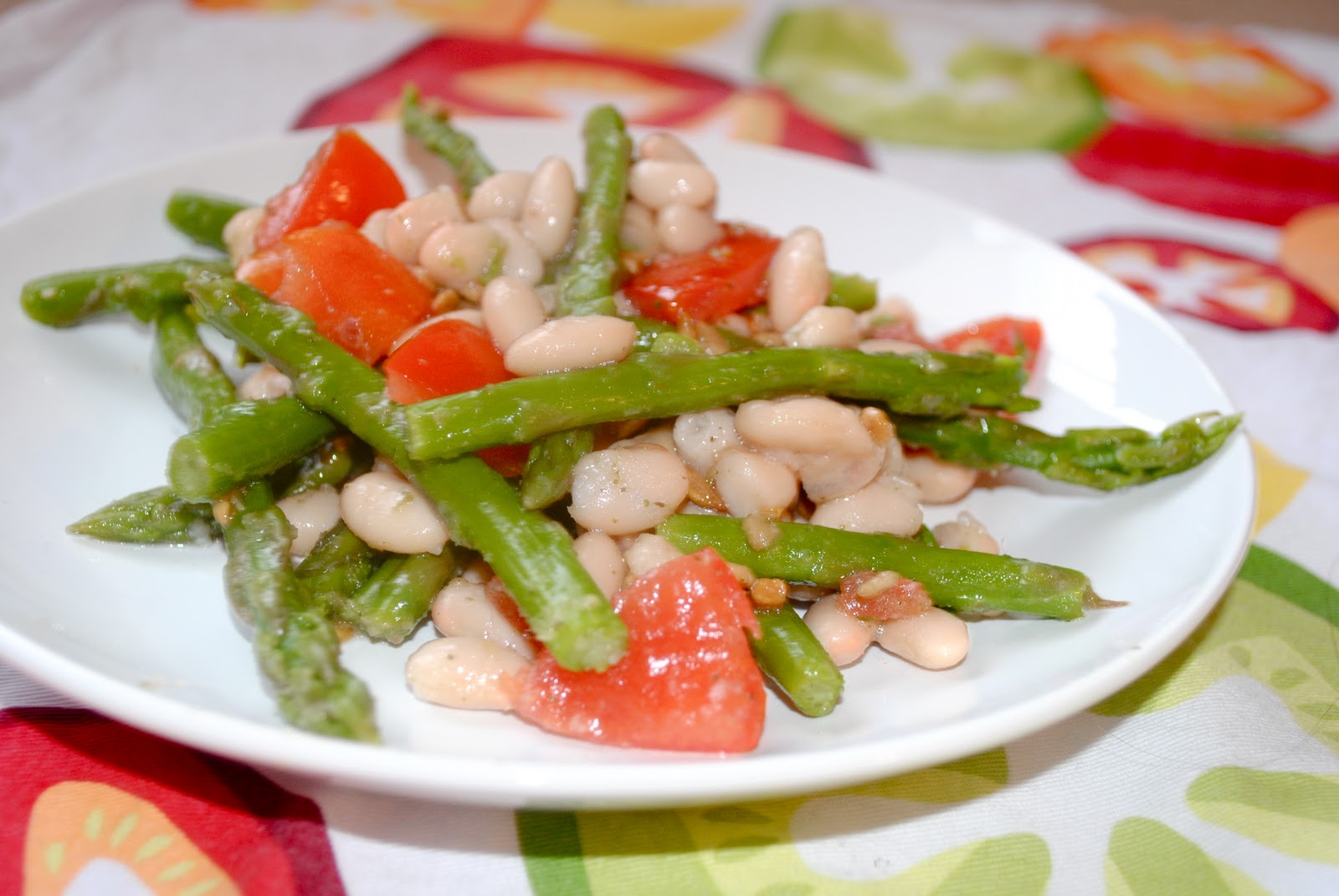 Asparagus White Bean Salad Fit Foodie Finds