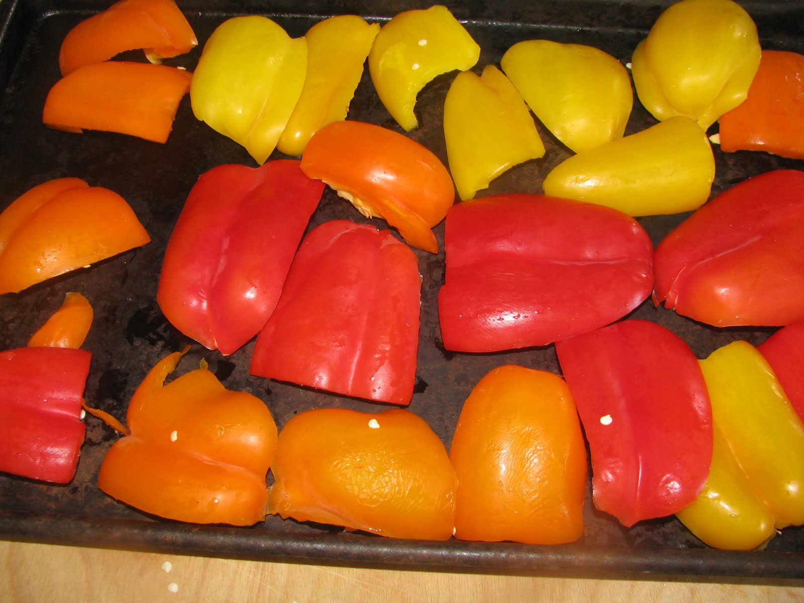 Shamrocks and Shenanigans Roasted Bell Pepper Pasta with Chicken