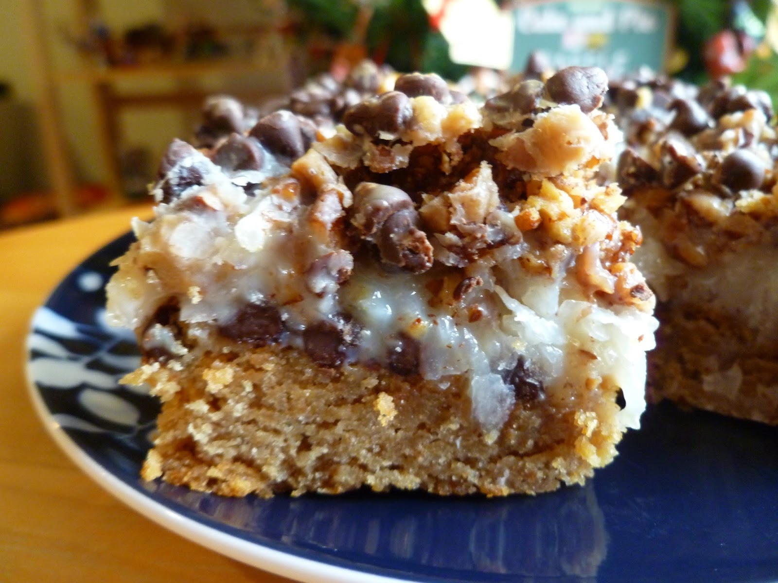 The Pastry Chef's Baking Almond Joy Magic Cookie Bars