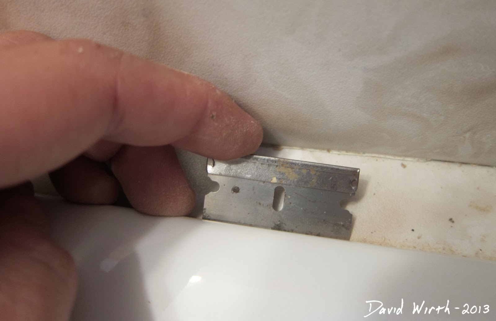 Fix Caulk Around a Sink