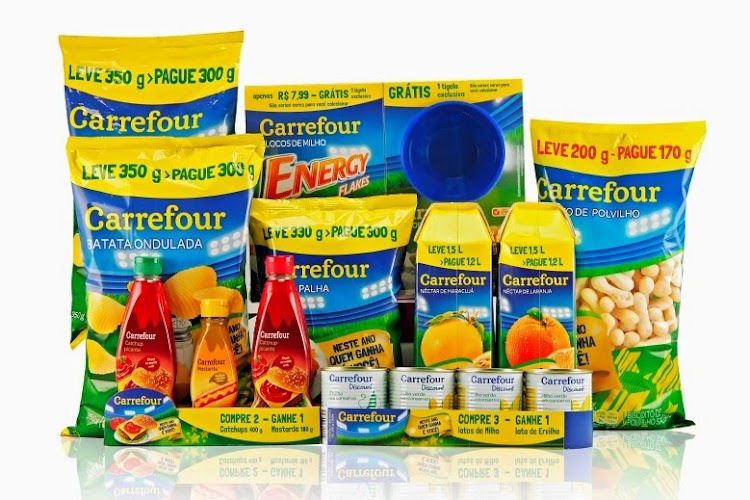 Carrefour apresenta embalagem especial de produtos marca própria
