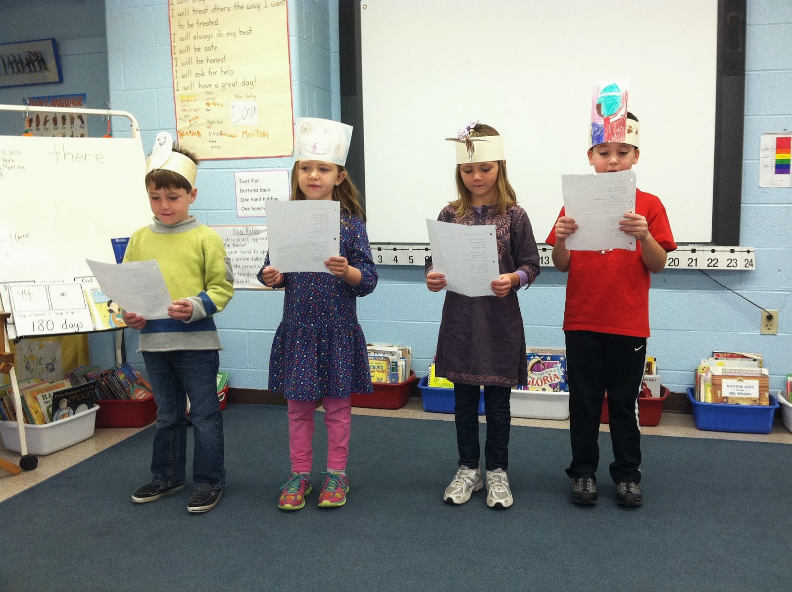 Essex Elementary School Principal's Blog Reader's Theater in Miss
