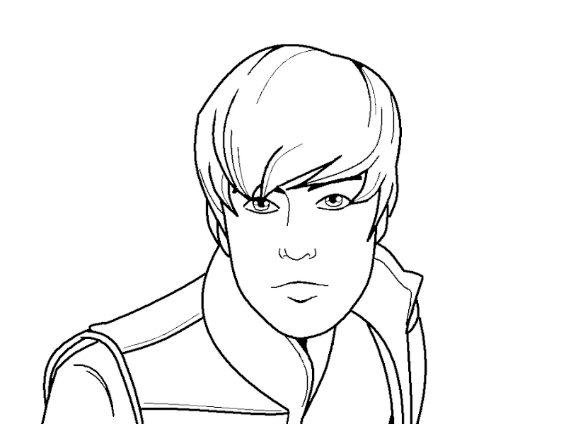 Justin Bieber coloring title=