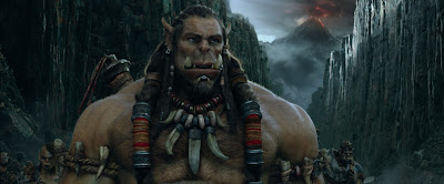 Toby Kebbell as the orc Durotan in the Warcraft movie