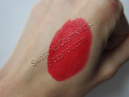  Swatches Cosmetics Свотчи Косметики Губная помада для губ Lipstick Collistar №42