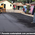 Prefeitura realiza segunda etapa de asfaltamento dos Povoados