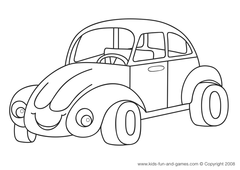 Coloring Pages for Kids: Car Coloring Pages for Kids
