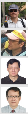 陳立民 Chen Lih Ming (人權陣線陳哲) 照片. 其中著黑衫照片攝於 2005 年, 其他攝於 2011 年以後.