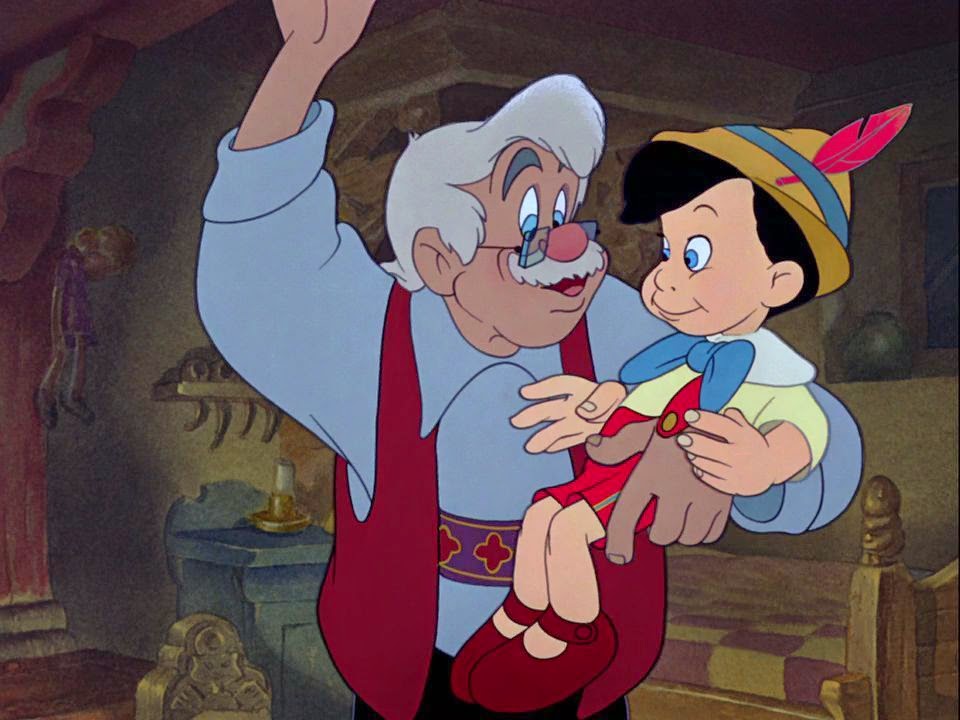 Geppetto and Pinocchio