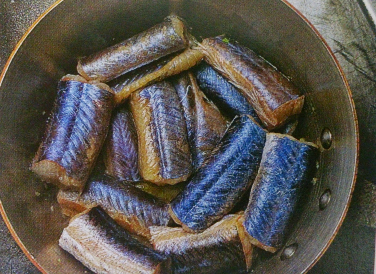 Anguilles au Vert Eel in Green Sauce National Kitchen Recipes