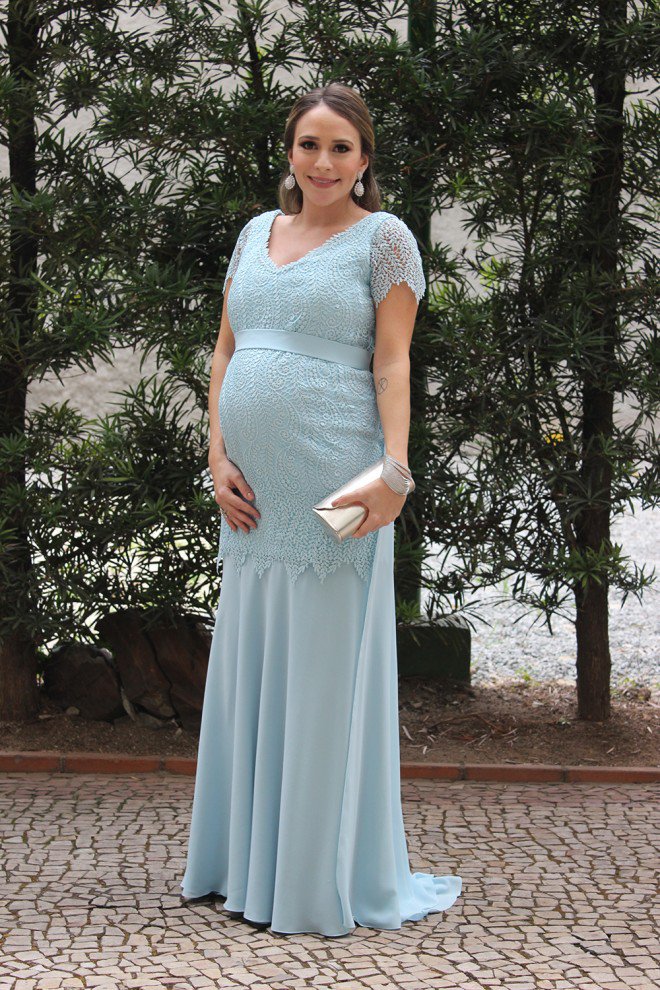 vestido madrinha grávida