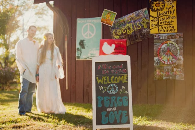 una boda hippie hippy  boda original blog mi boda gratis
