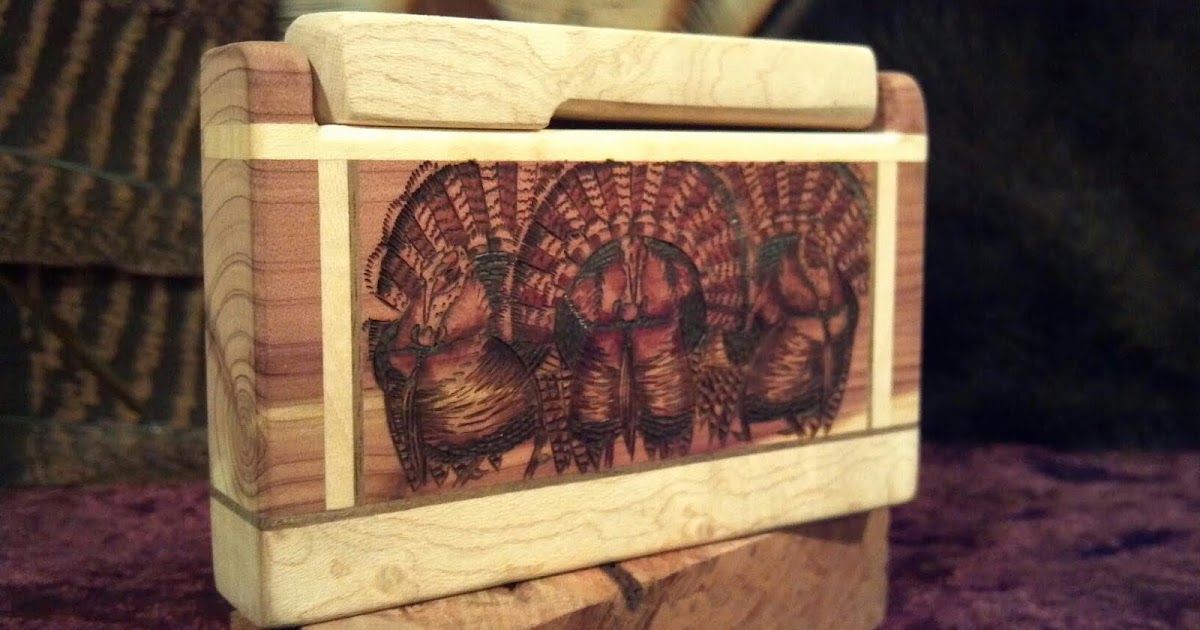 Shine Box Turkey Call 5 gobbler Scratch Box Turkey Call