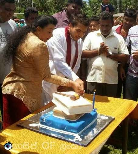 Namal Rajapaksa Celebrates his birthday in Carlton Pre School Namal Rajapaksa Celebrates his birthday in Carlton Pre School