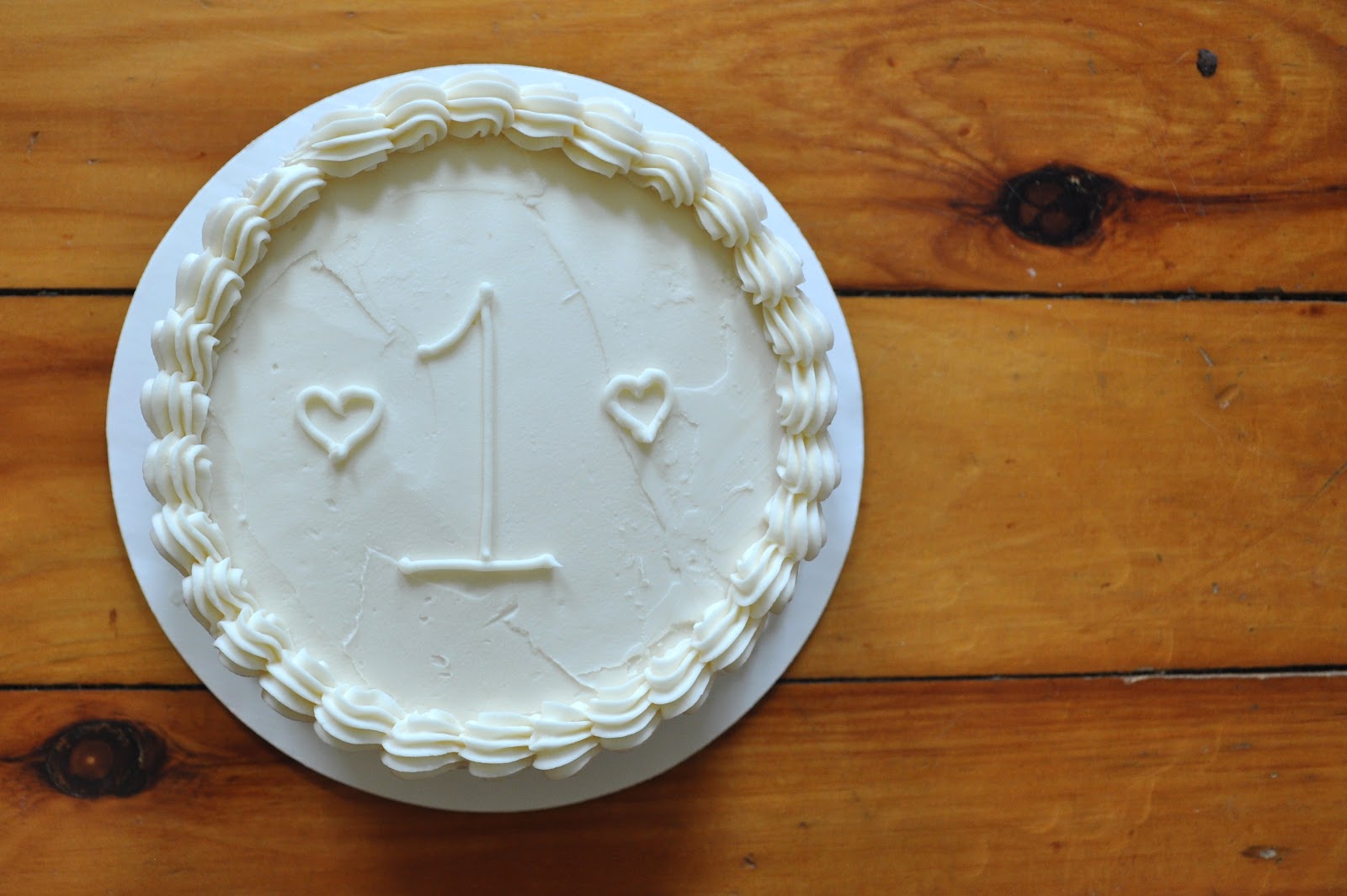 Dani Cakes One Year Anniversary Cake