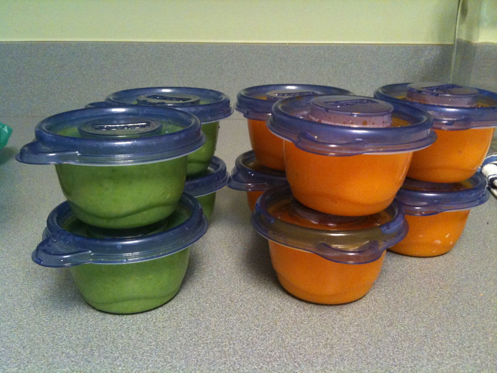 Making Baby Food Snap Peas
