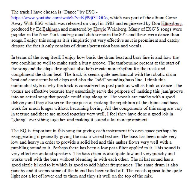 Essay about graded unit 05 image