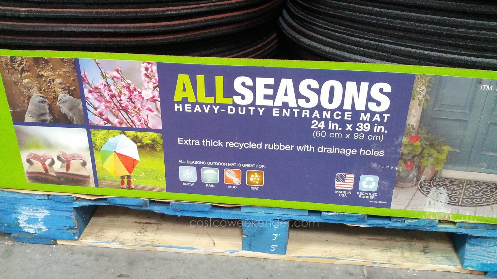 Apache Mills All Seasons HeavyDuty Entrance Mat Costco Weekender