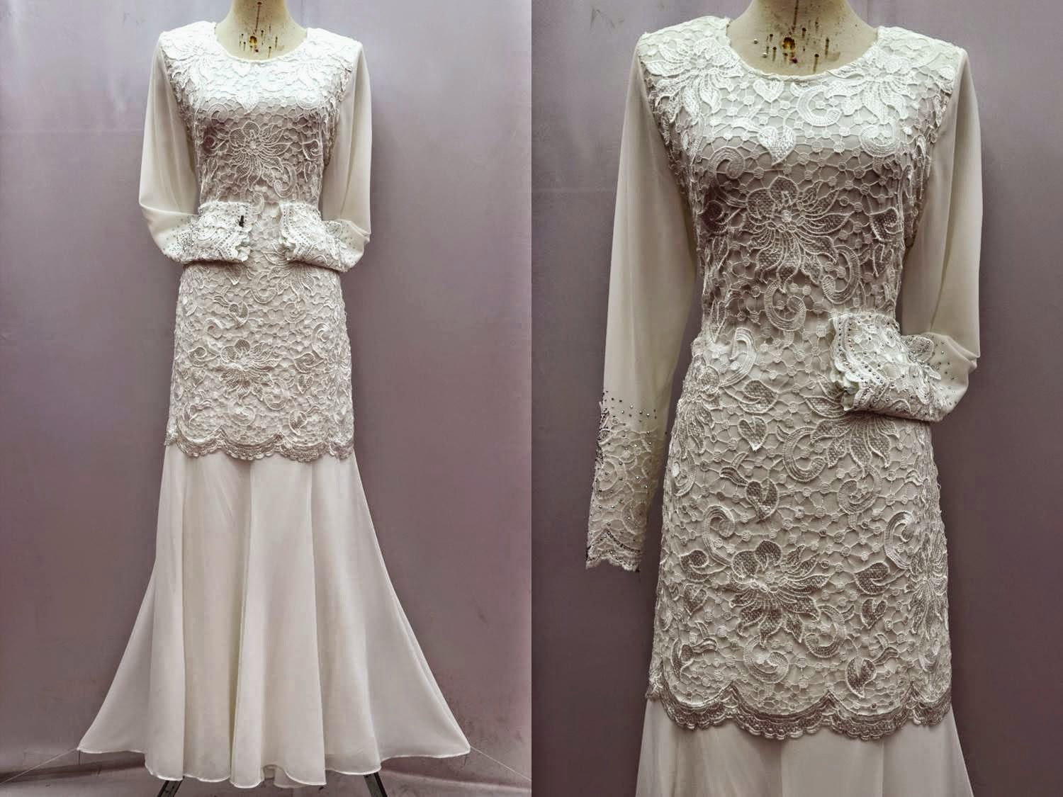 simple dress dengan aksen mawar