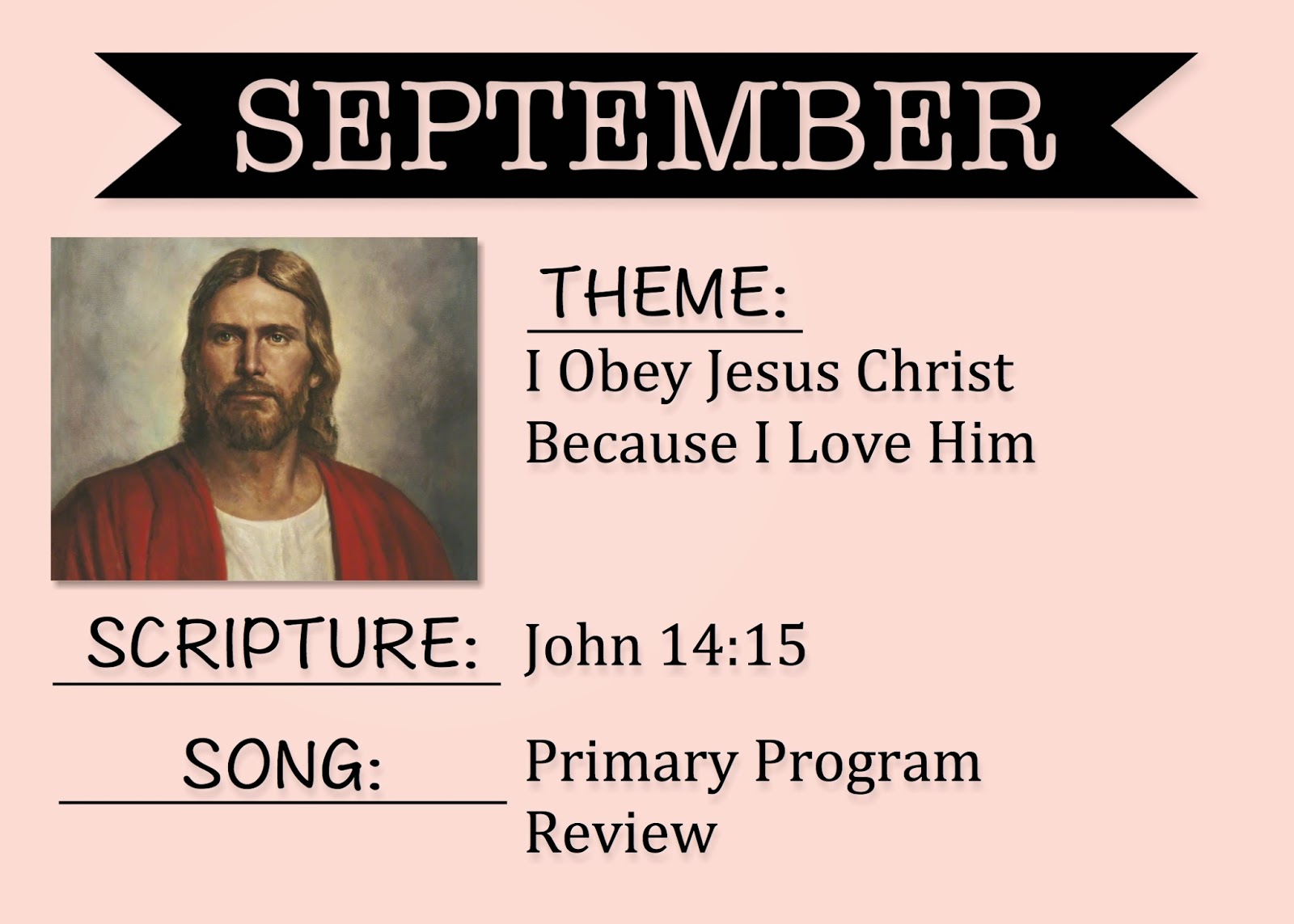 Camille's Primary Ideas 2015 Bulletin Board Journey to Know Our Savior