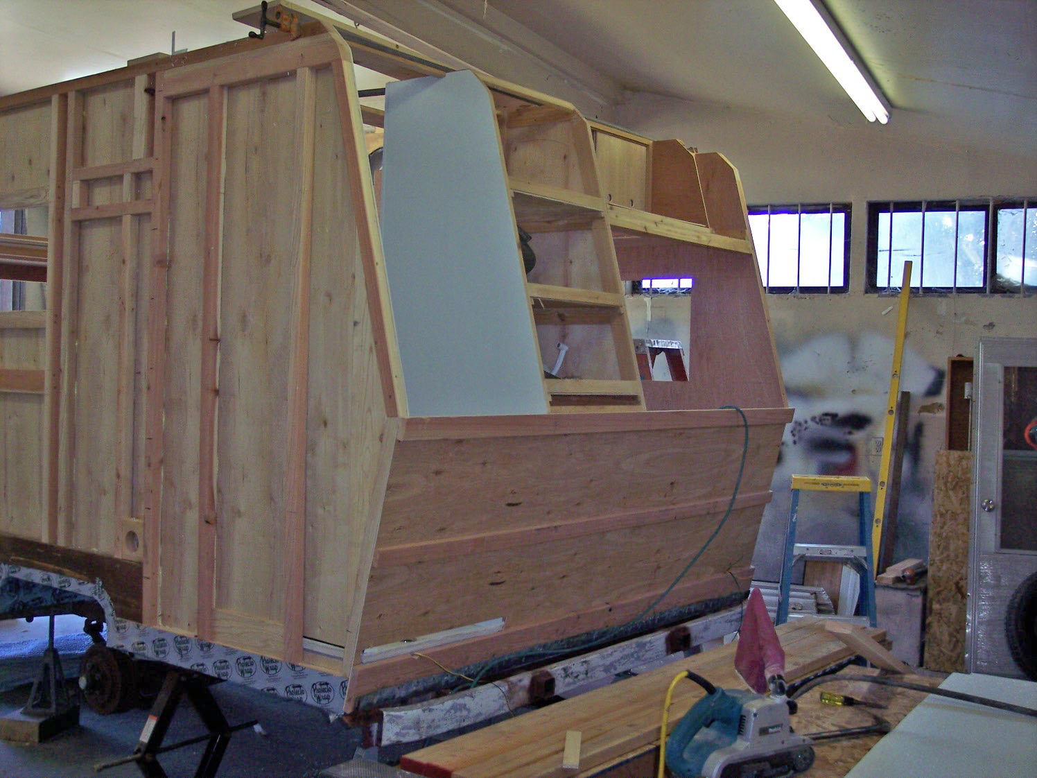 Adventures in Vintage Travel Trailer Remodel March 2013