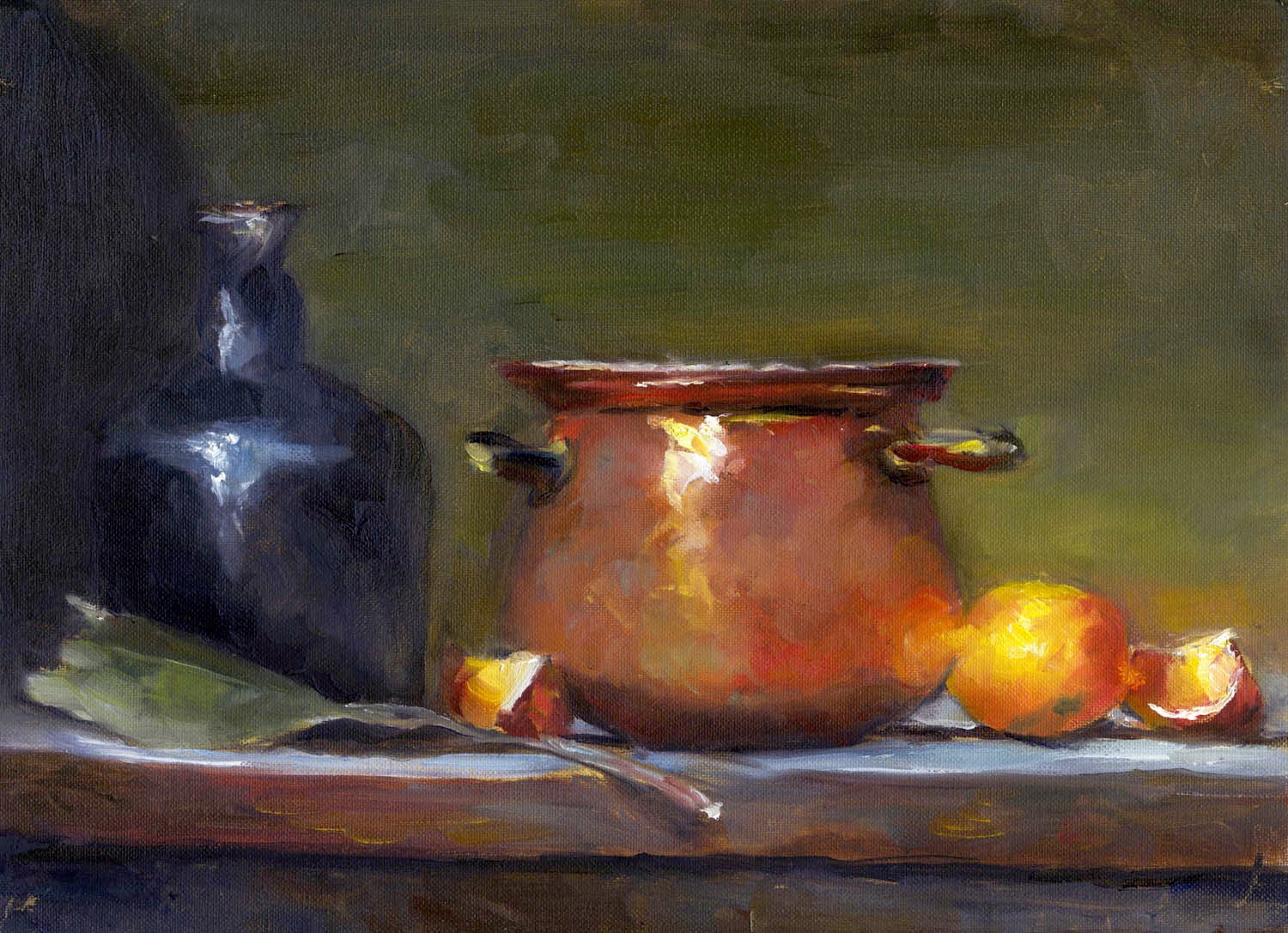 Art du Jour by Martha Lever The Copper Pot