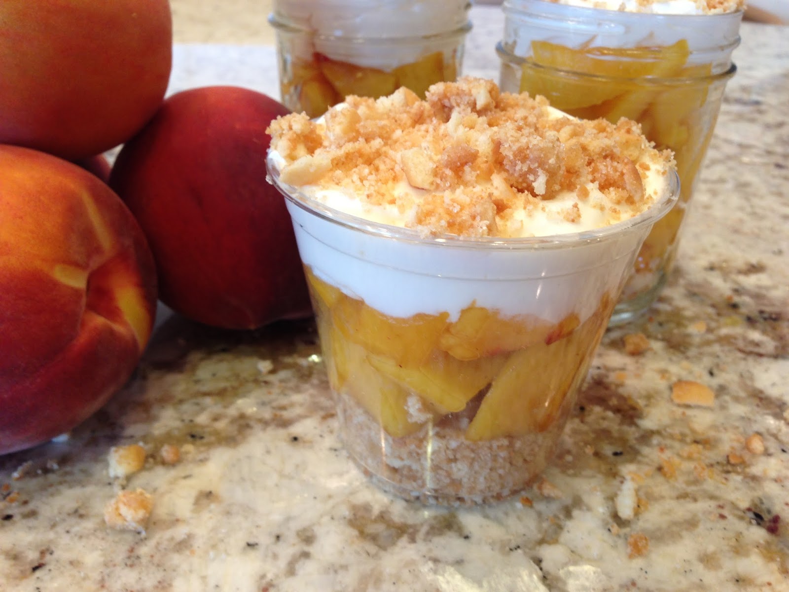 Handprints on the Walls Mini Peach Dream Desserts