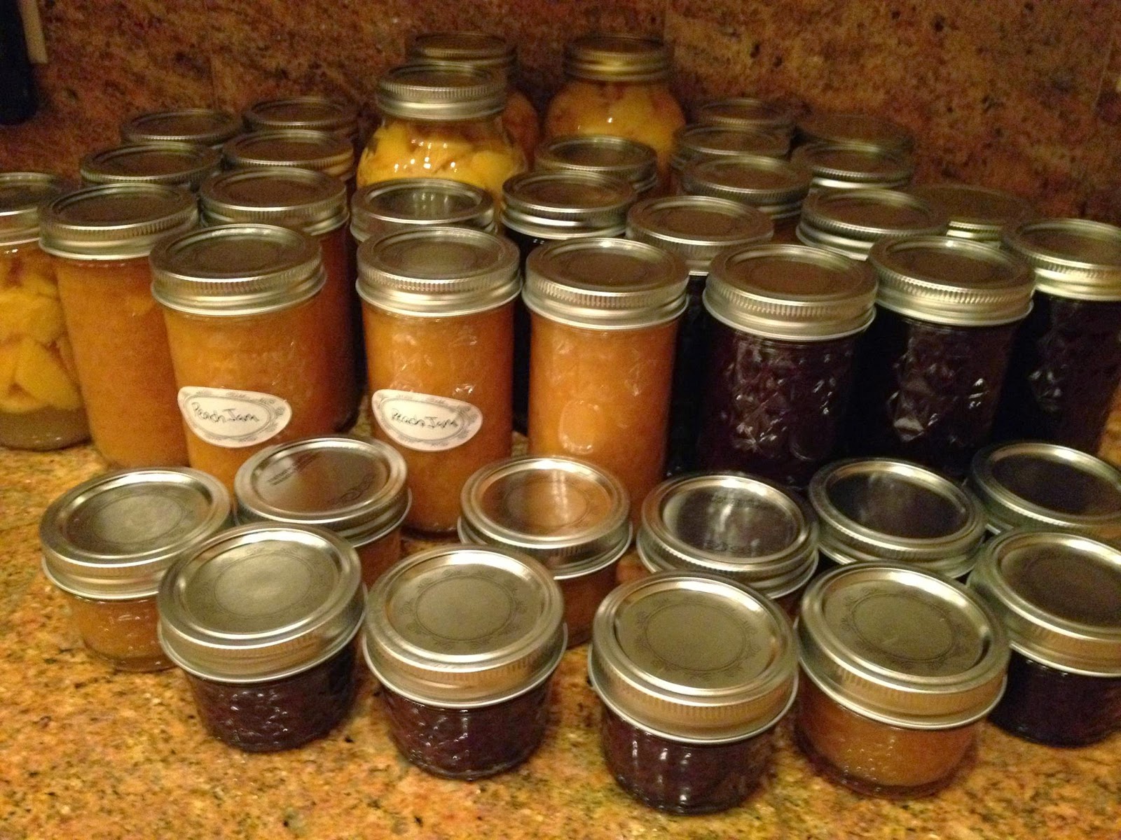 Of Course I Can Cinnamon Peach Jam Recipe