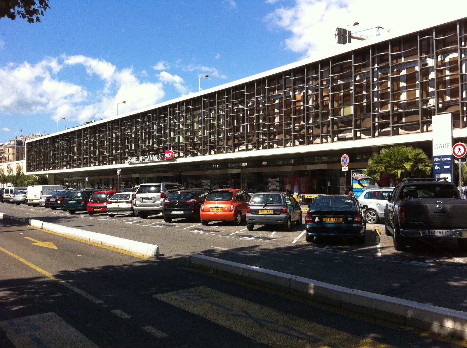Gay French Riviera Cannes Train Station Gare de Cannes