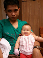 My husband & my daughter