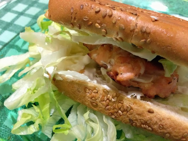 Hamburger di salmone