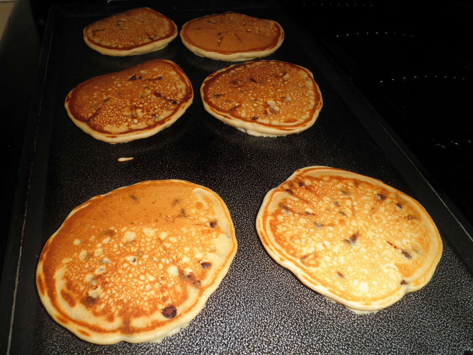 Secrets from the Cookie Princess Peanut Butter Chocolate Chip Pancakes