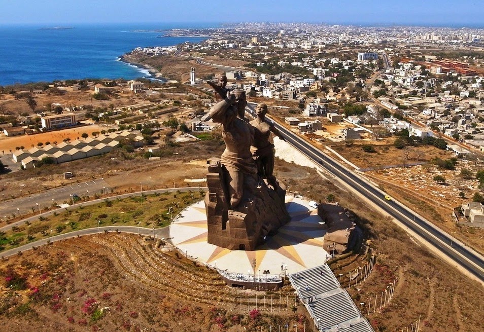 Image result for AFRICAN RENAISSANCE MONUMENT