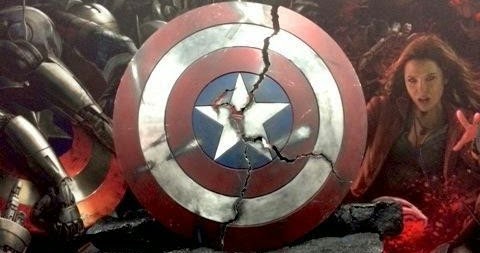 Треснувший щит Капитана Америки