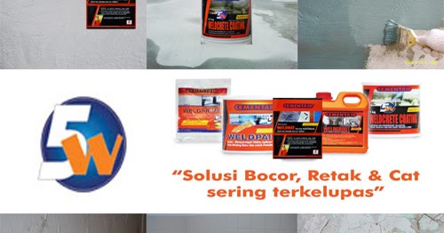 solusi CEMENTAID: solusi waterproofing 5W CEMENTAID