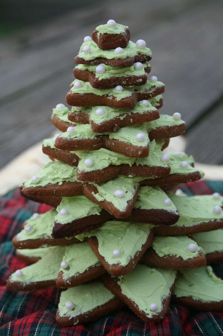 Recipe Shoebox Gingerbread Cookie Tree