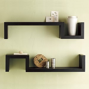 wood shelf plans a wall